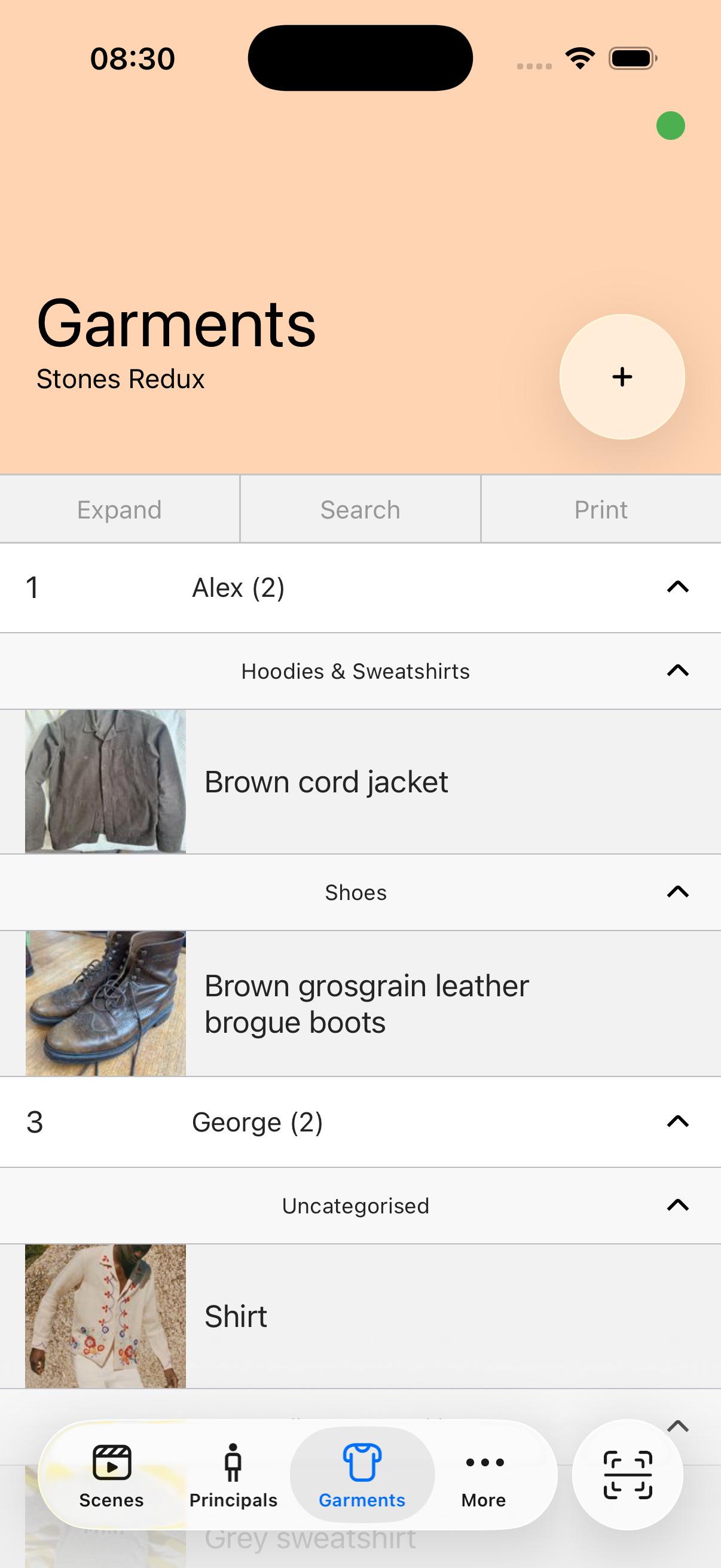 Haystack mobile app