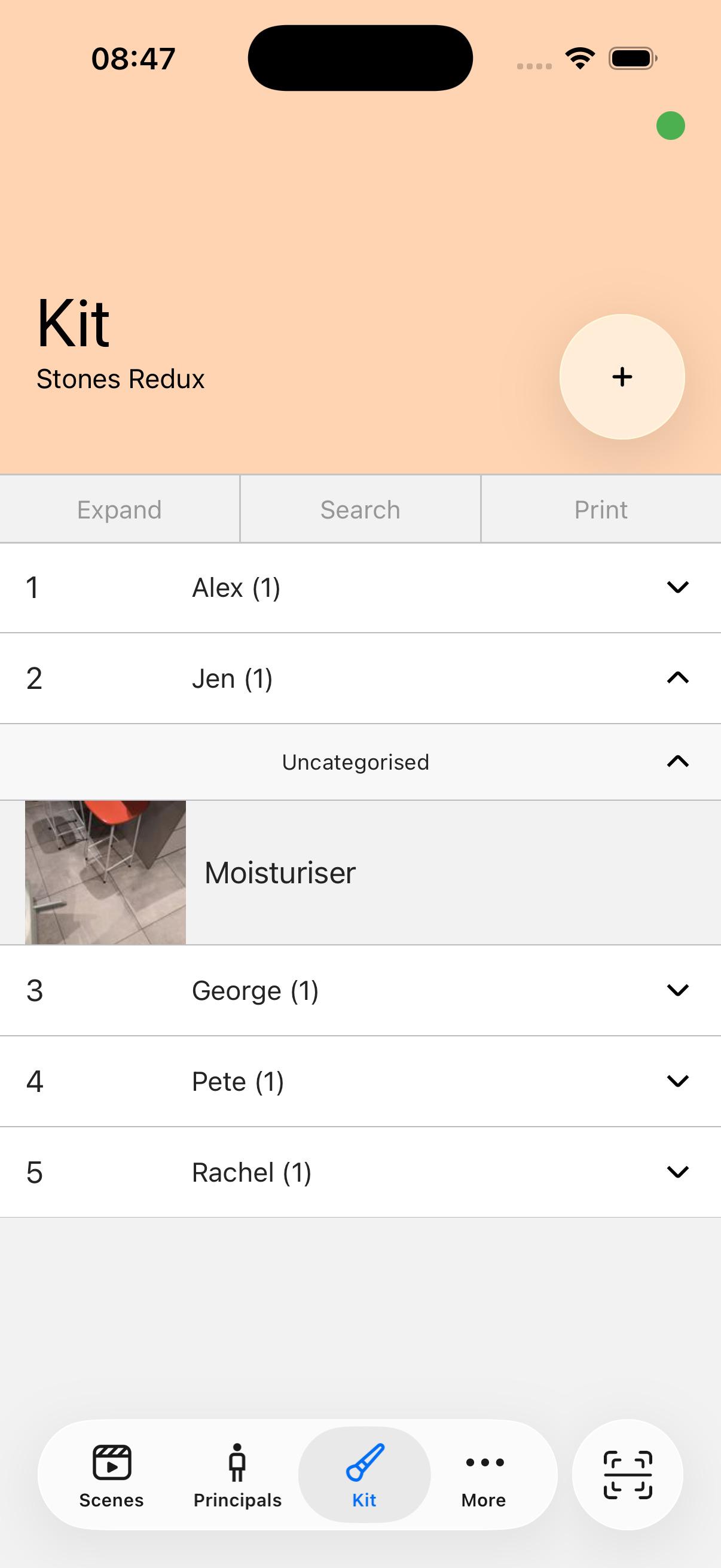 Haystack mobile app
